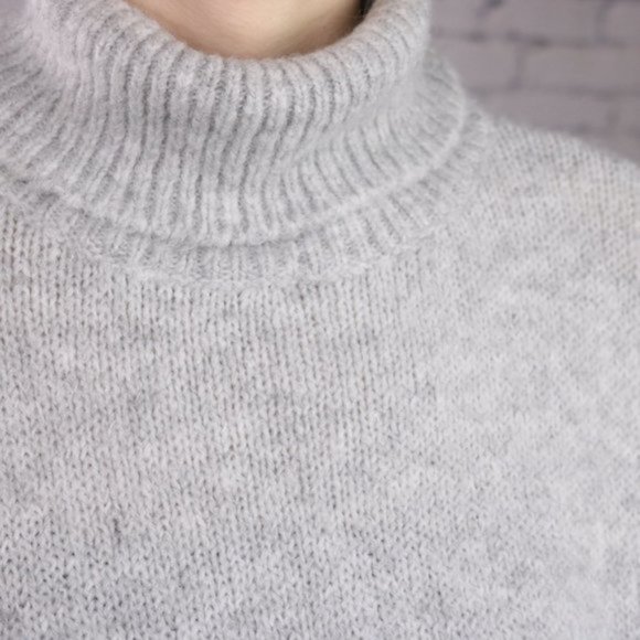 Vince Camuto blue green wool blend sweater c2 - Picture 5 of 6